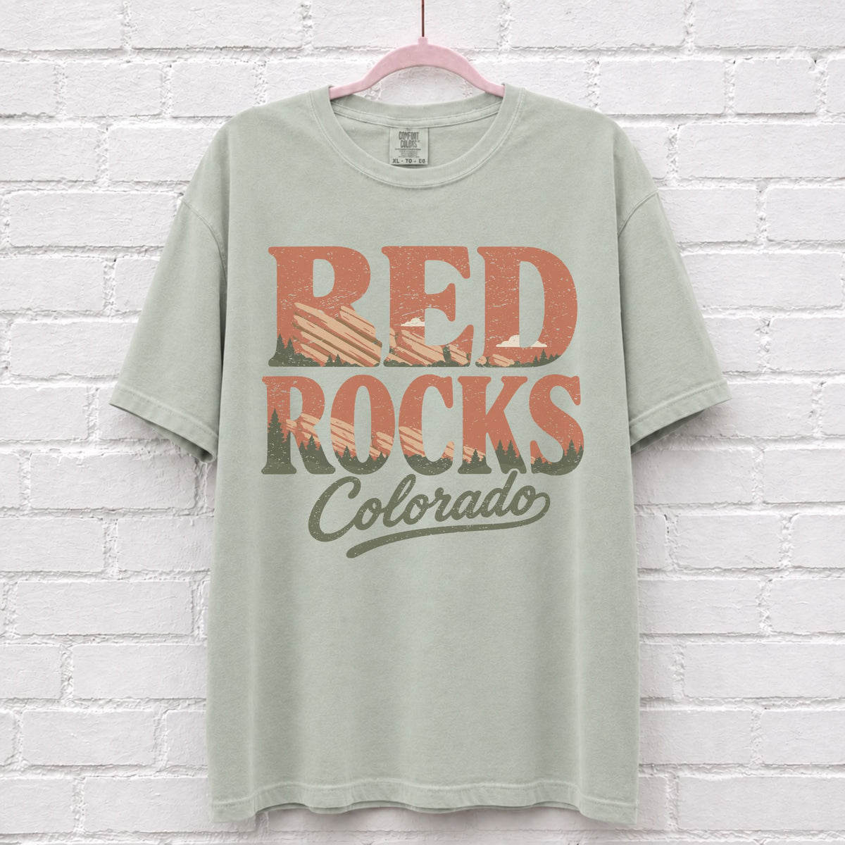 Red Rocks Colorado T-Shirt – alternate product view