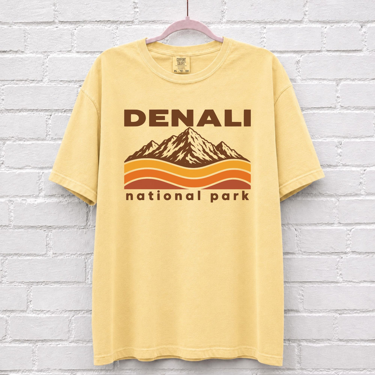 Denali National Park Sunset Wave T-Shirt