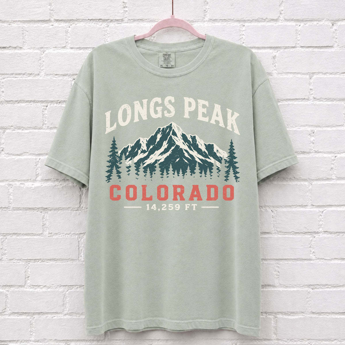 Longs Peak Colorado T-Shirt – alternate product view