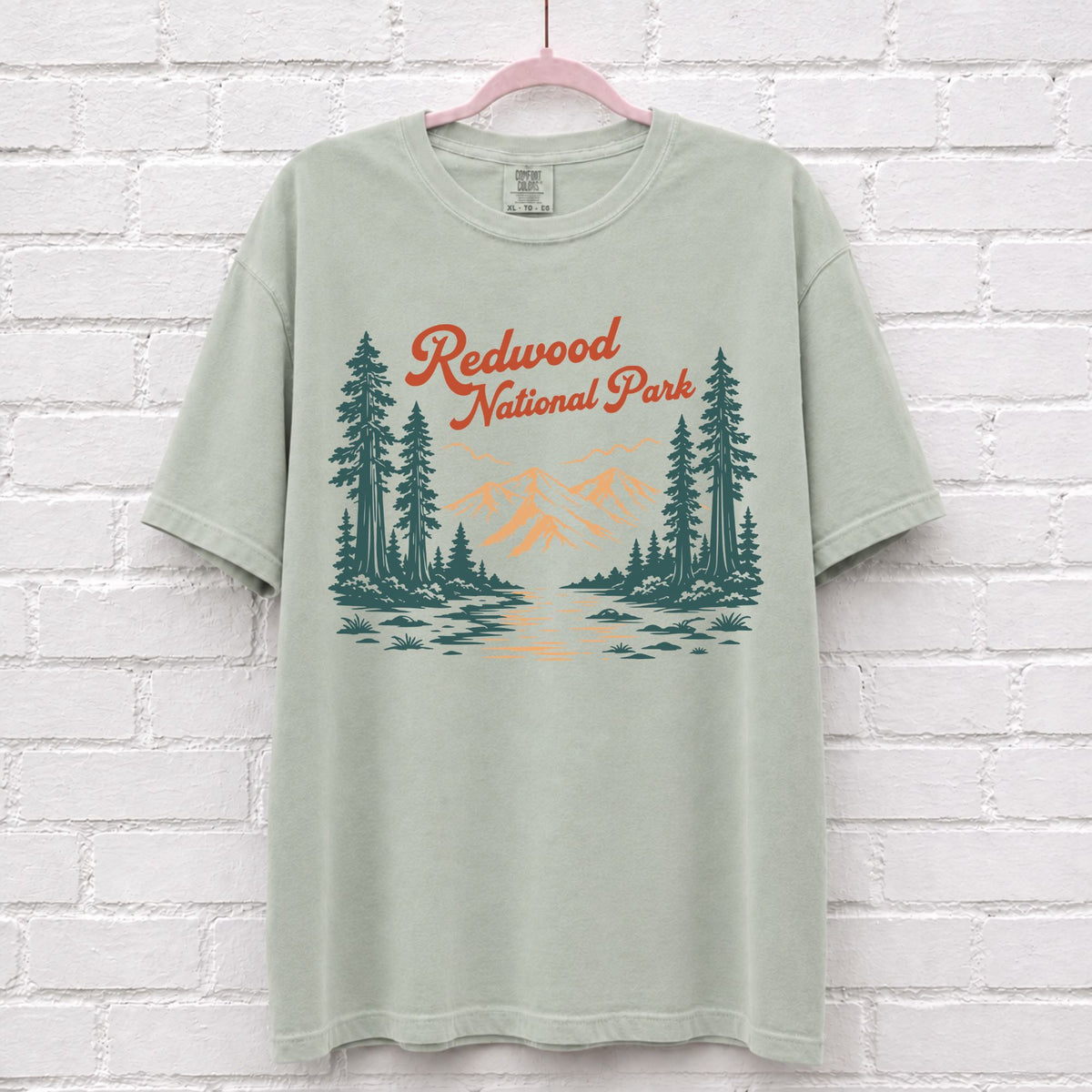 Redwood National Park Forest Graphic T-Shirt