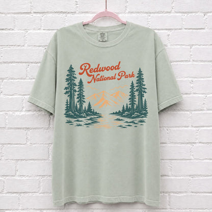 Redwood National Park Forest Graphic T-Shirt