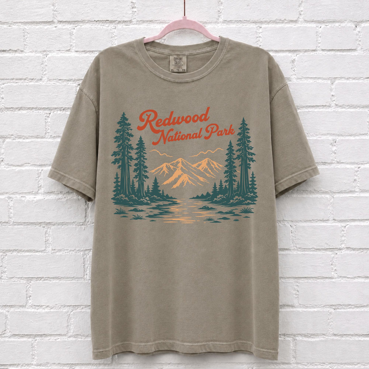 Redwood National Park Forest Graphic T-Shirt