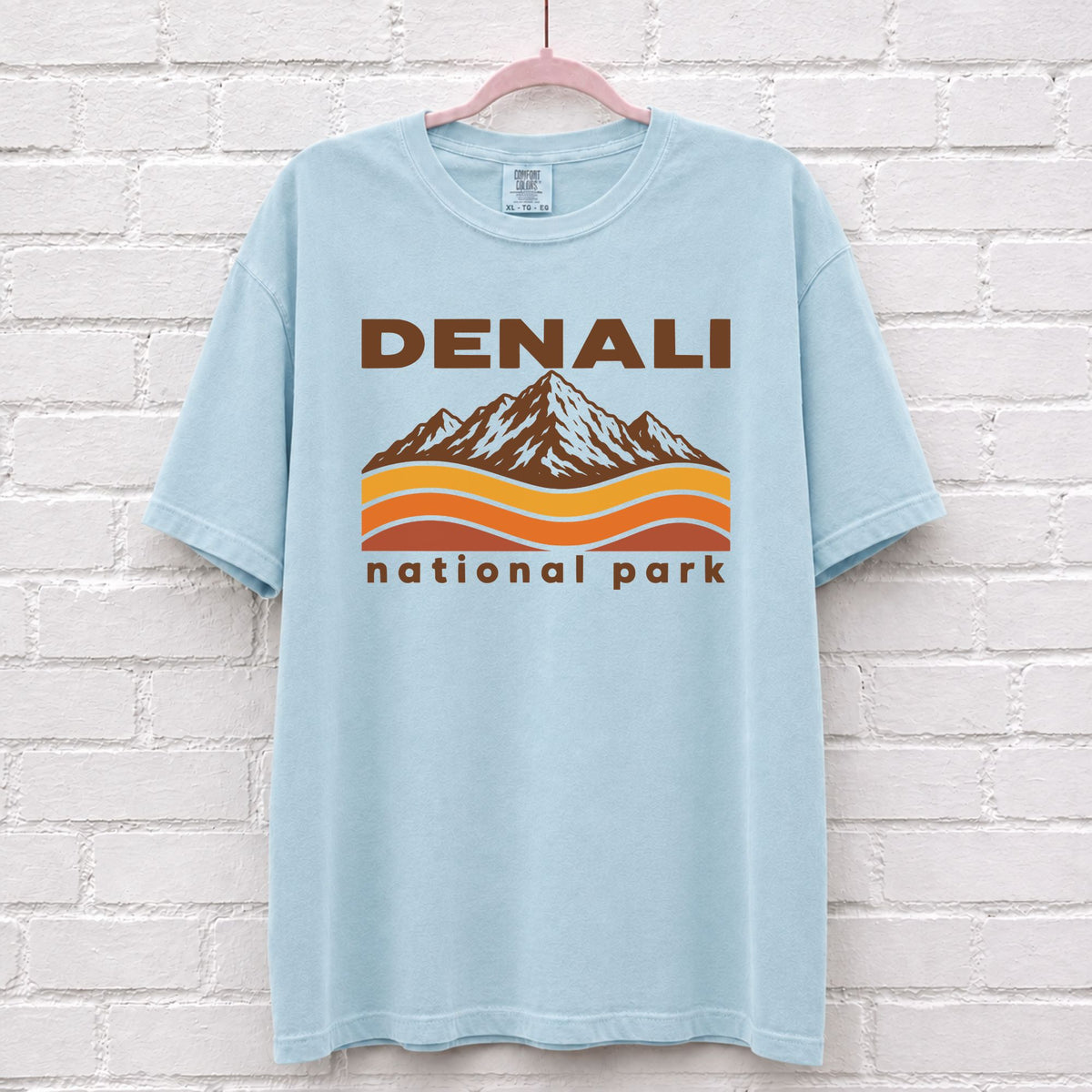 Denali National Park Sunset Wave T-Shirt