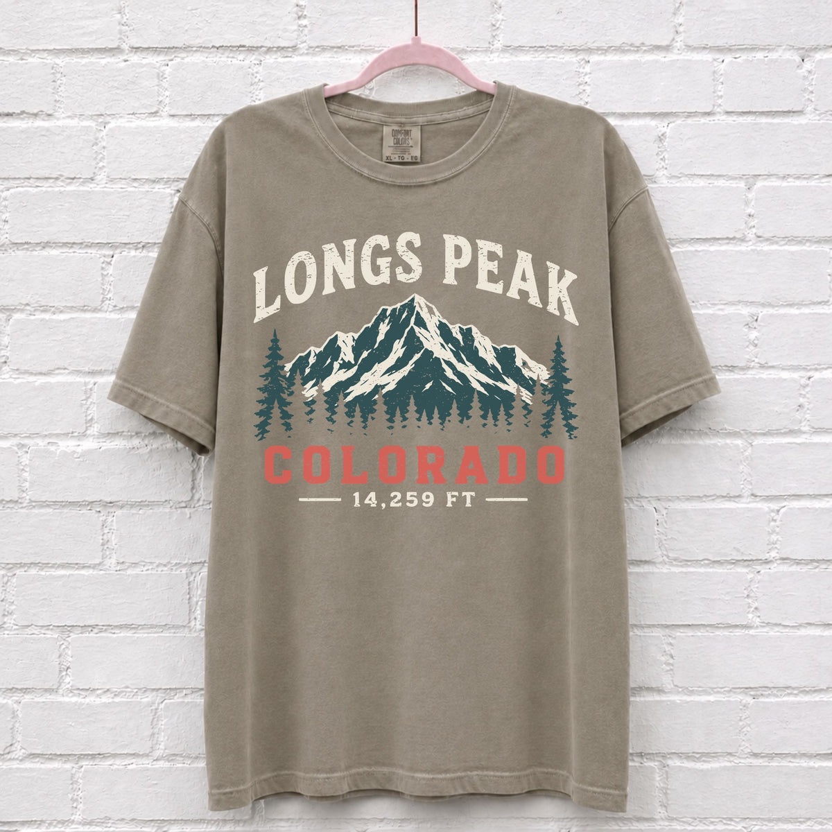 Longs Peak Colorado T-Shirt – alternate product view