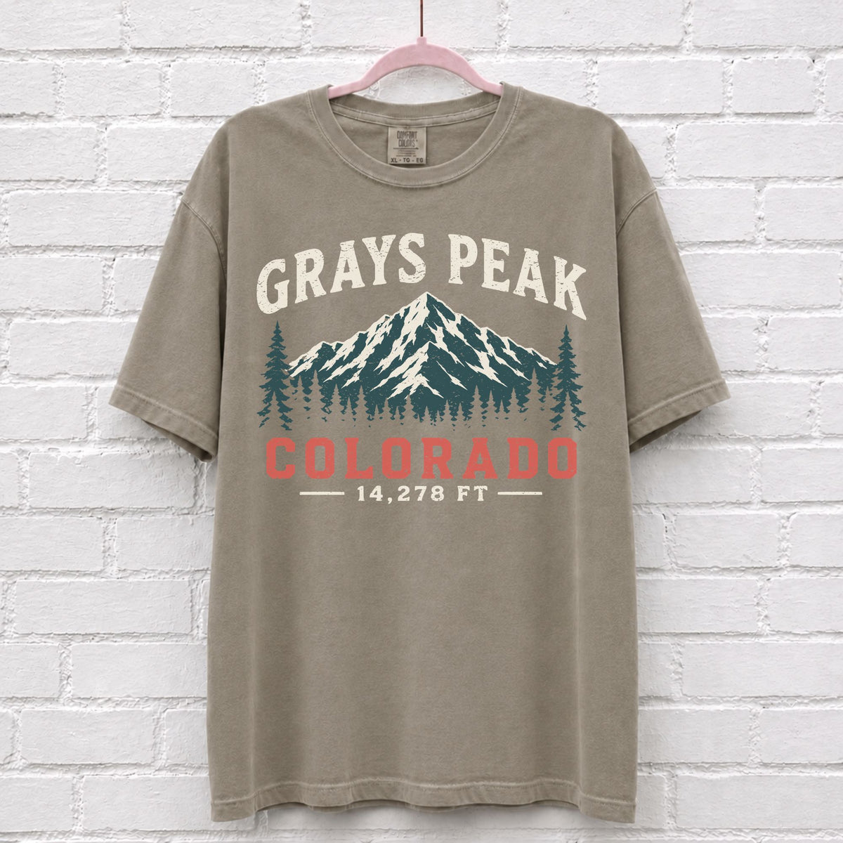 Grays Peak Colorado T-Shirt – alternate product view