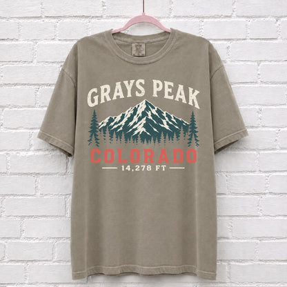 Grays Peak Colorado T-Shirt – alternate product view