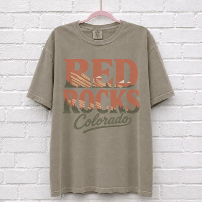 Red Rocks Colorado T-Shirt – alternate product view