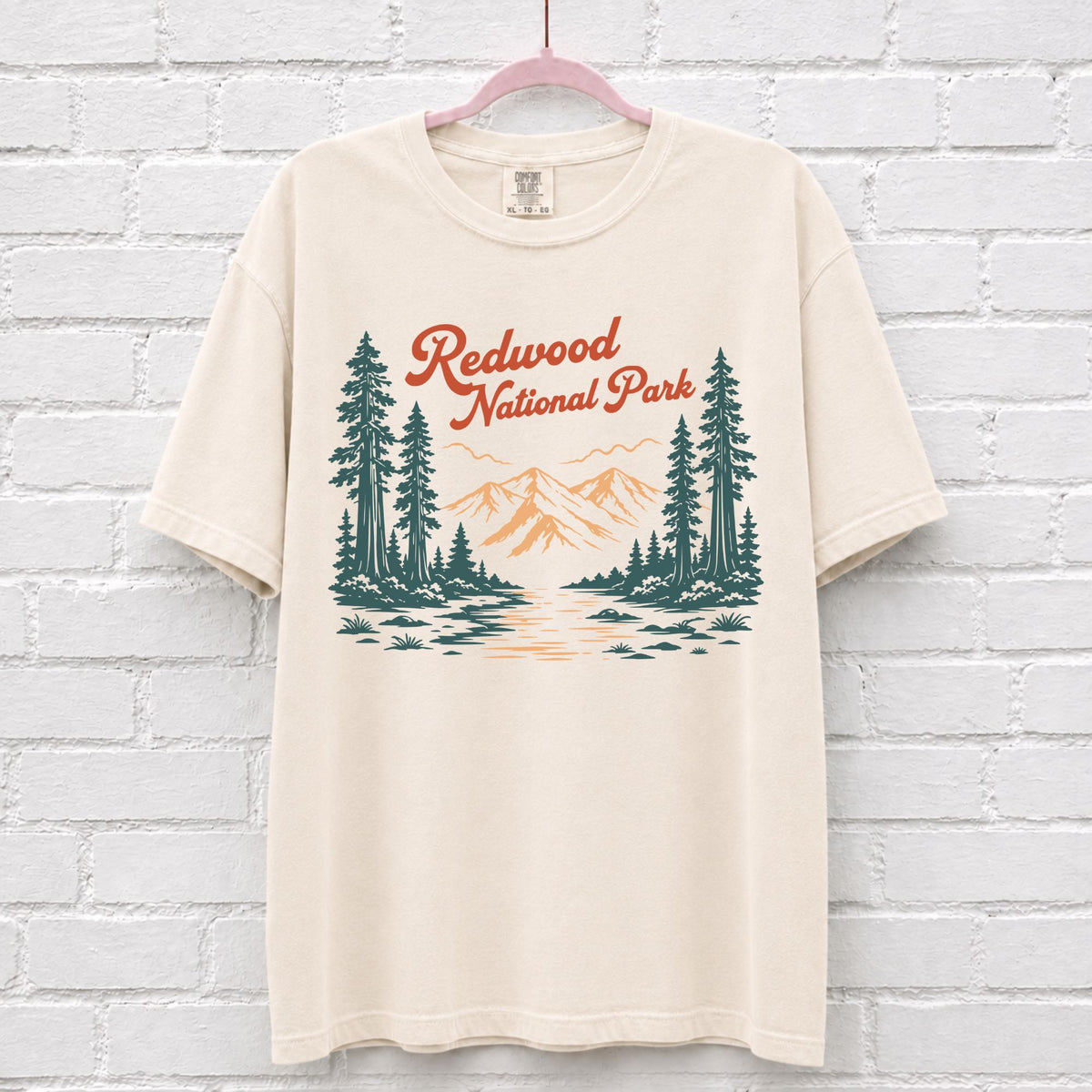 Redwood National Park Forest Graphic T-Shirt