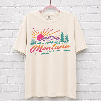 Vintage 80s Montana Graphic T-Shirt