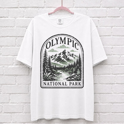 Retro Olympic National Park T-Shirt – alternate product view
