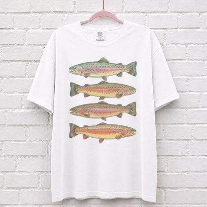 Vintage Rainbow Trout T-Shirt – alternate product view