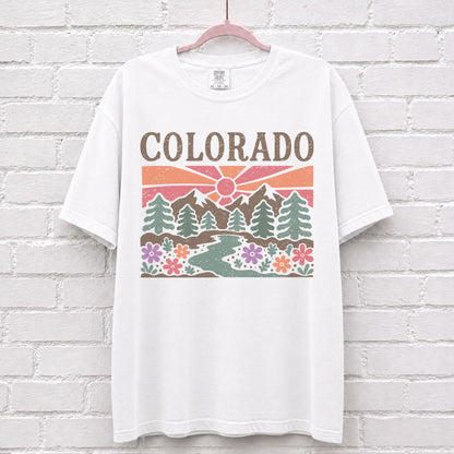 Colorado Floral Graphic T-Shirt