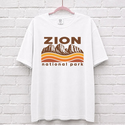 Zion National Park Sunset Wave T-Shirt