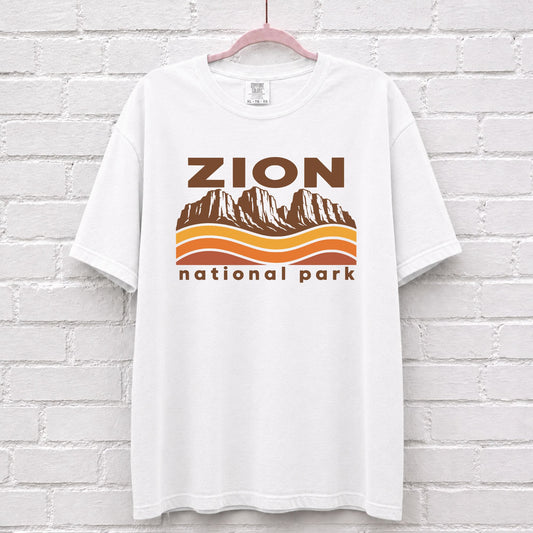 Zion National Park Sunset Wave T-Shirt