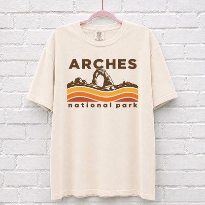 Arches National Park Sunset Wave T-Shirt