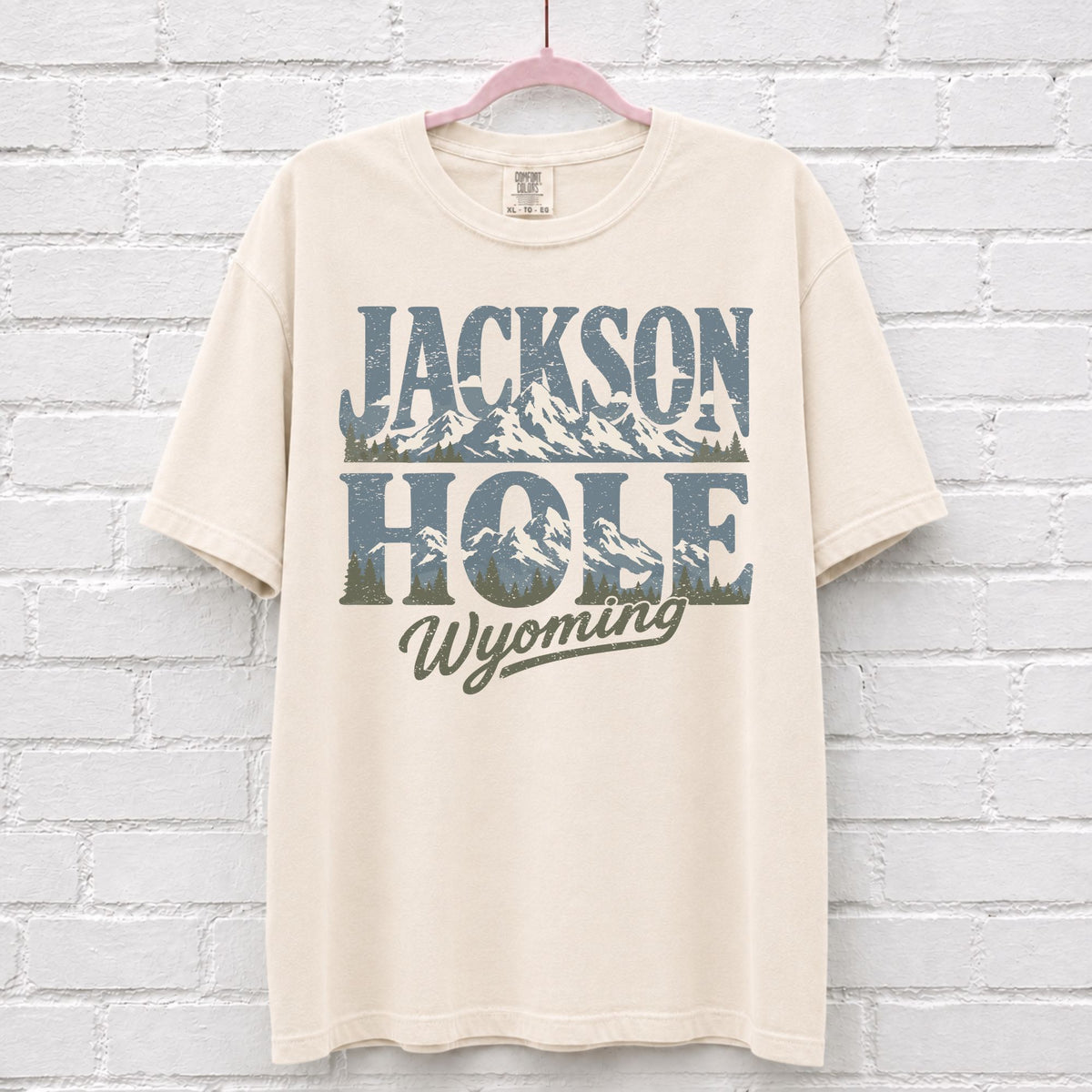 Jackson Hole Wyoming T-Shirt – alternate product view