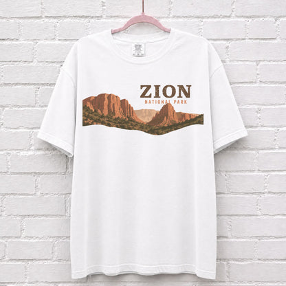 Zion National Park Landscape T-Shirt
