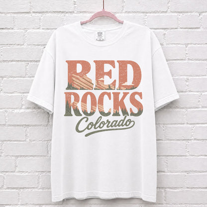 Red Rocks Colorado T-Shirt – alternate product view