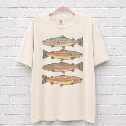 Vintage Rainbow Trout T-Shirt – alternate product view