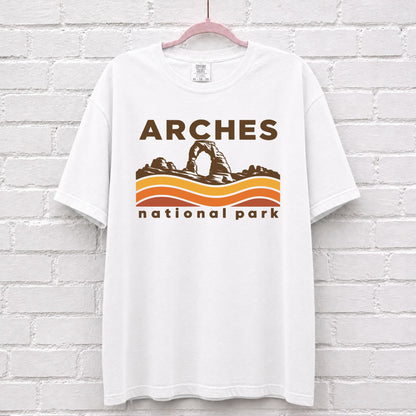 Arches National Park Sunset Wave T-Shirt