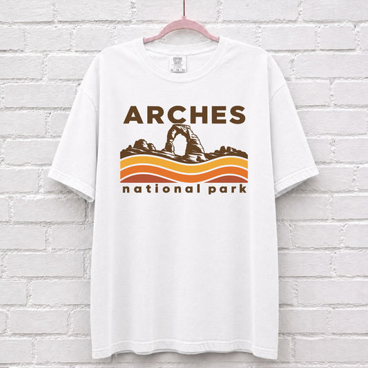 Arches National Park Sunset Wave T-Shirt