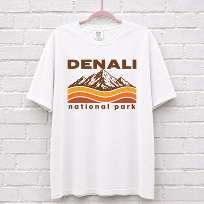 Denali National Park Sunset Wave T-Shirt