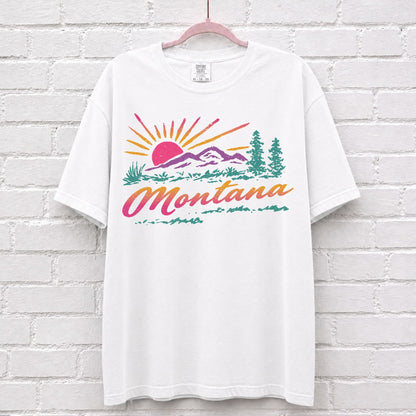 Vintage 80s Montana Graphic T-Shirt