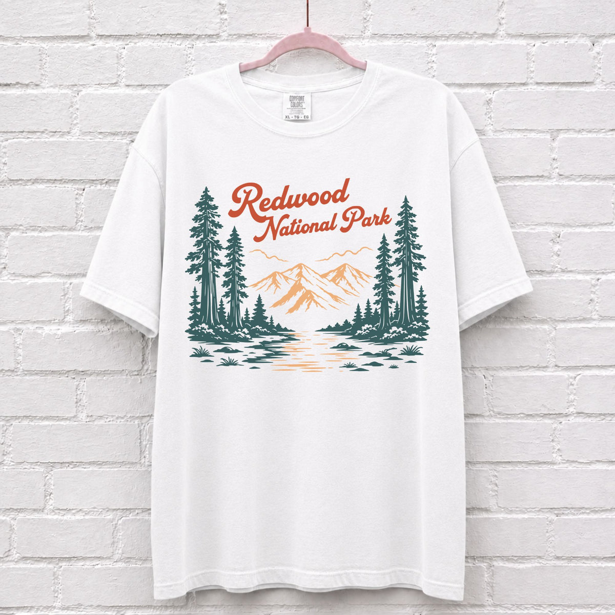 Redwood National Park Forest Graphic T-Shirt