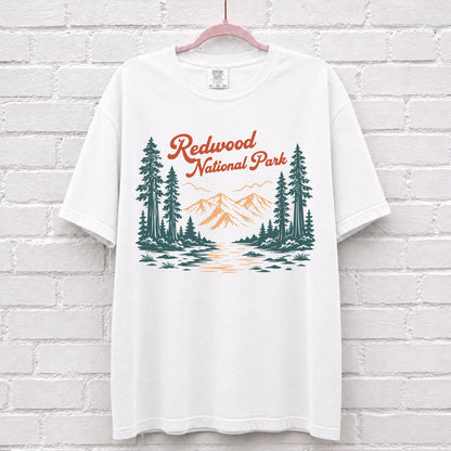 Redwood National Park Forest Graphic T-Shirt