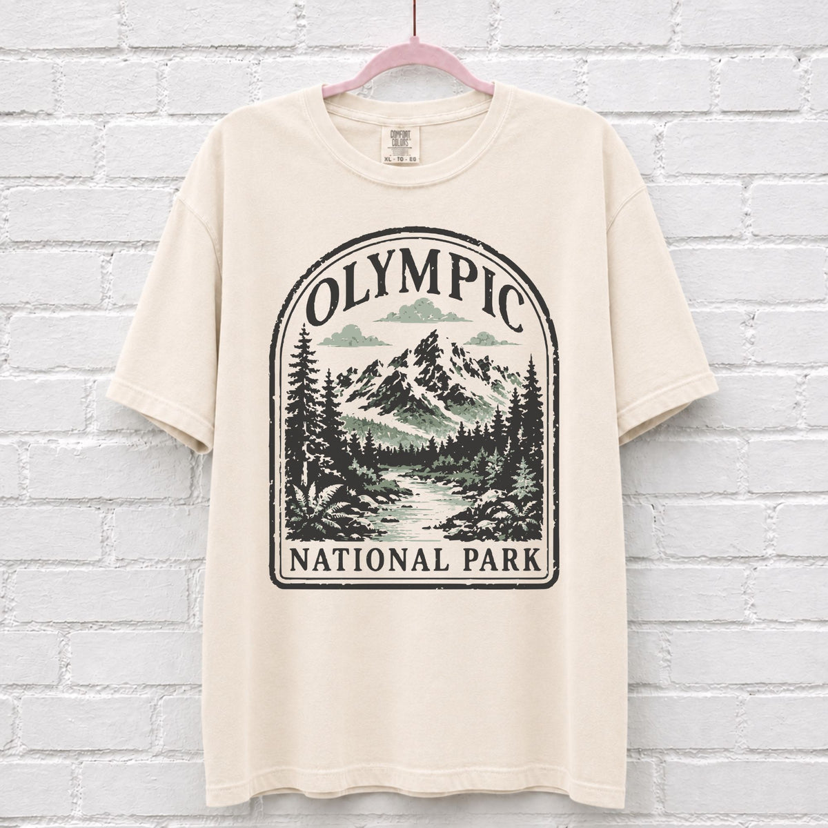 Retro Olympic National Park T-Shirt