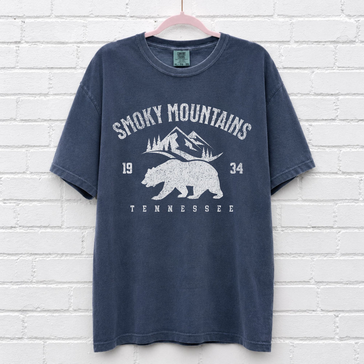 Vintage Smoky Mountains Tennessee T-Shirt – alternate product view