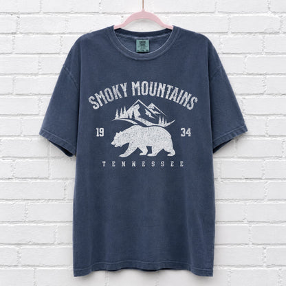Vintage Smoky Mountains Tennessee T-Shirt – alternate product view