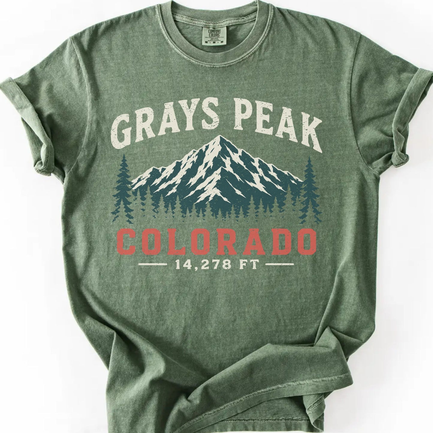 Grays Peak Colorado T-Shirt