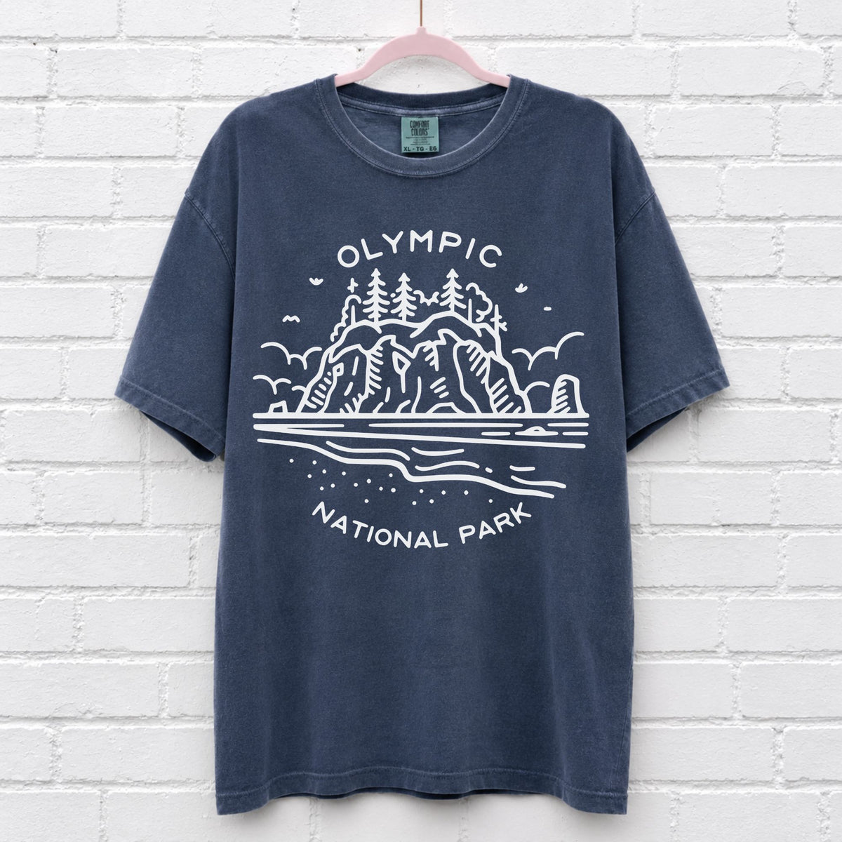 Vintage Olympic National Park Washington T-Shirt – alternate product view
