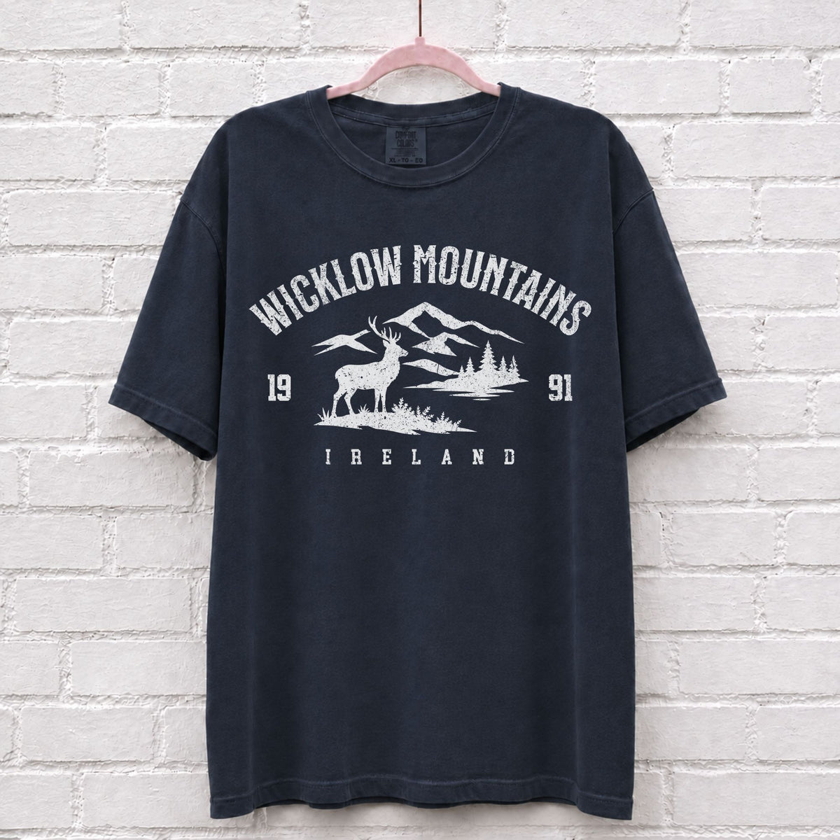 Wicklow Mountains Ireland Forest Graphic T-Shirt