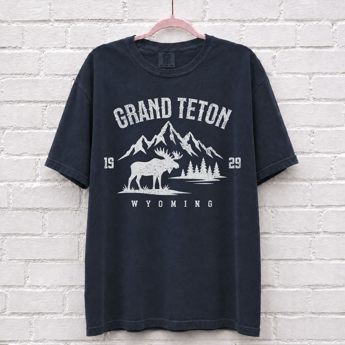 Grand Teton Wyoming Moose T-Shirt