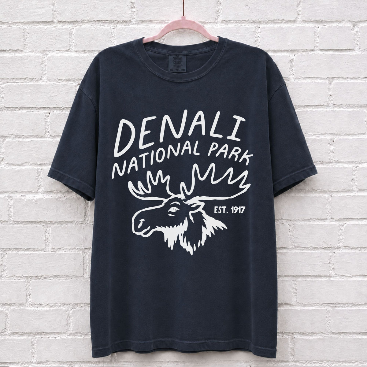 Denali National Park Moose Graphic T-Shirt