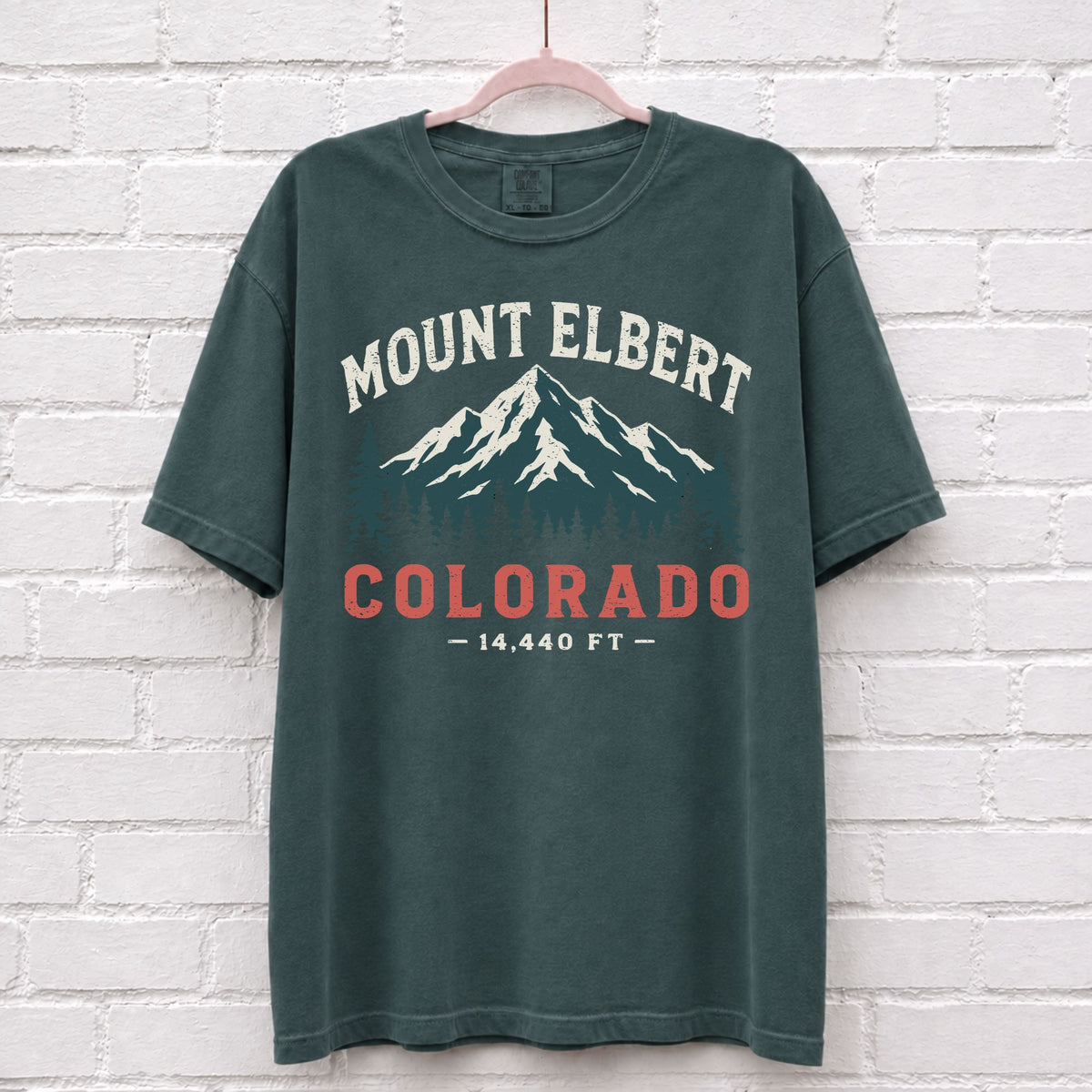 Mount Elbert Colorado T-Shirt – alternate product view