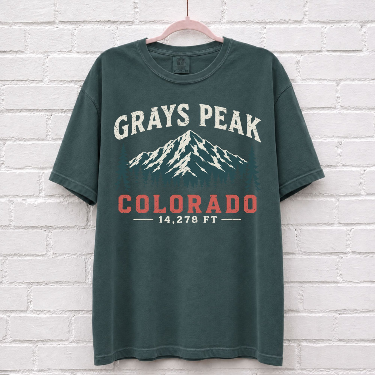 Grays Peak Colorado T-Shirt – alternate product view