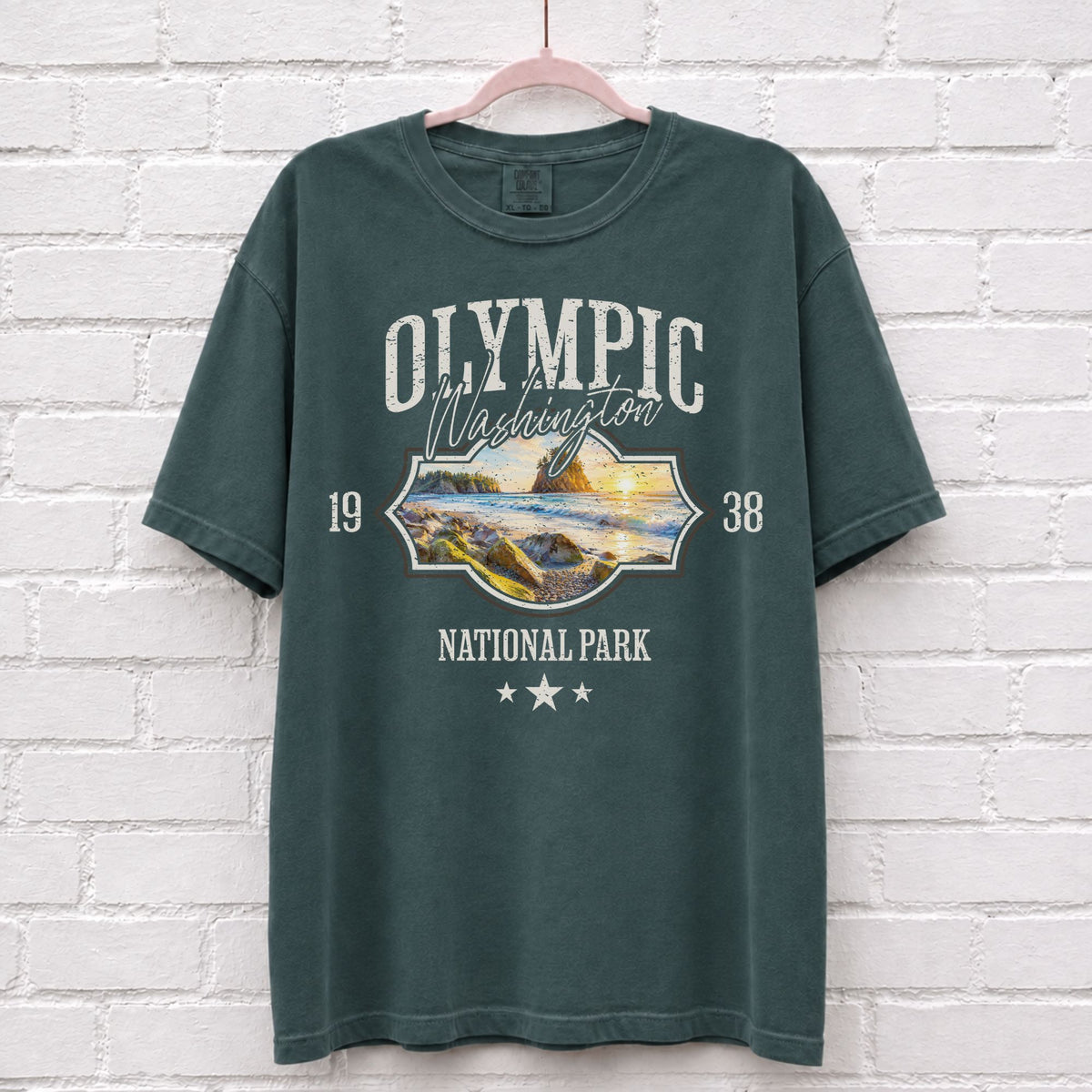 Olympic National Park Washington T-Shirt – alternate product view