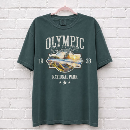 Olympic National Park Washington T-Shirt – alternate product view