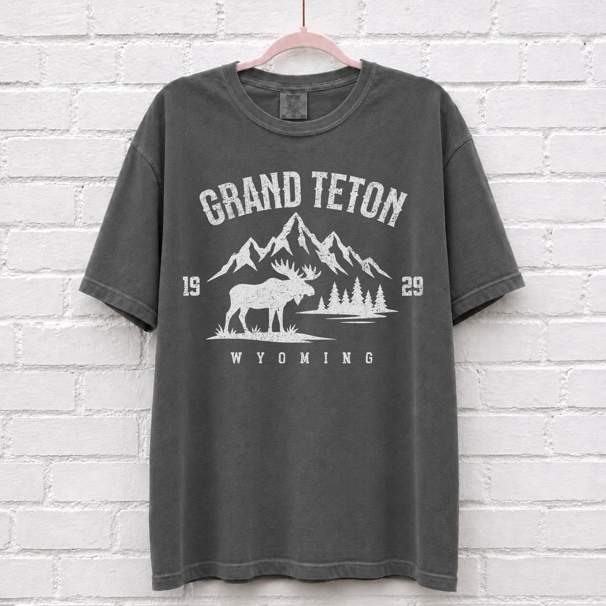 Grand Teton Wyoming Moose T-Shirt