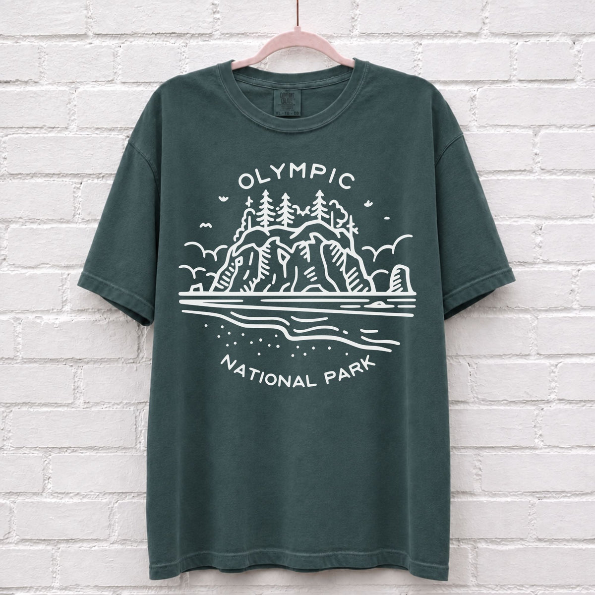 Vintage Olympic National Park Washington T-Shirt