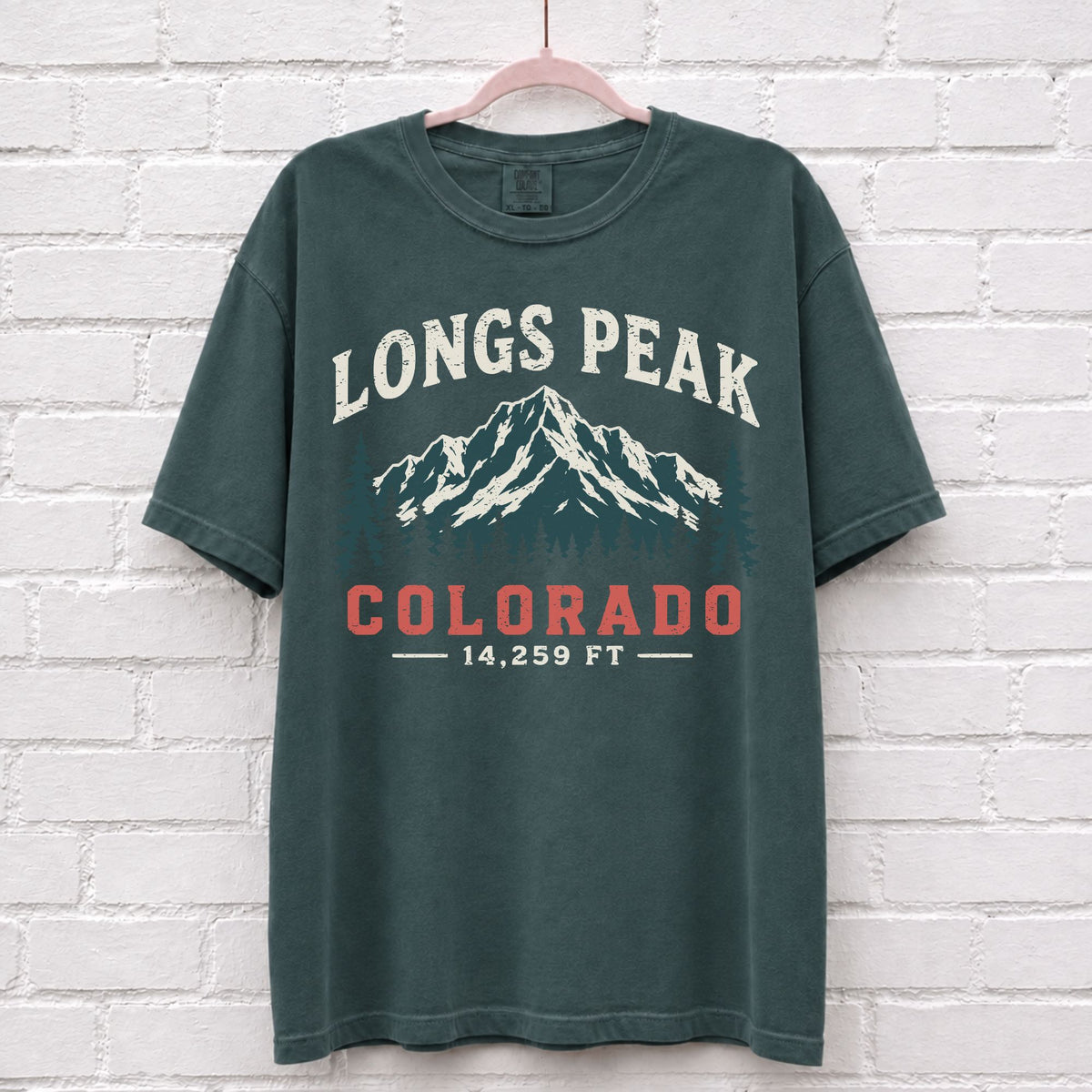 Longs Peak Colorado T-Shirt – alternate product view