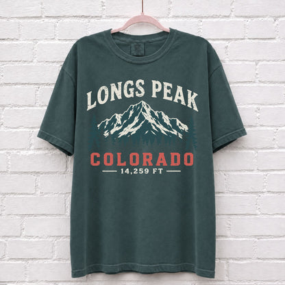 Longs Peak Colorado T-Shirt – alternate product view