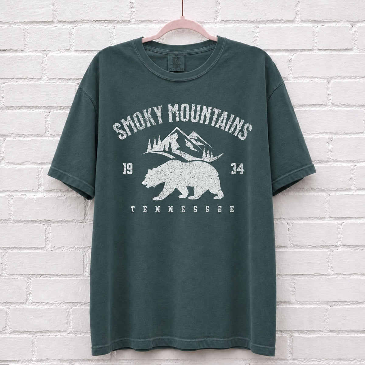 Vintage Smoky Mountains Tennessee T-Shirt – alternate product view
