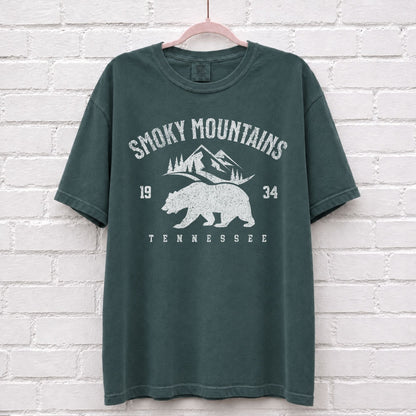 Vintage Smoky Mountains Tennessee T-Shirt – alternate product view