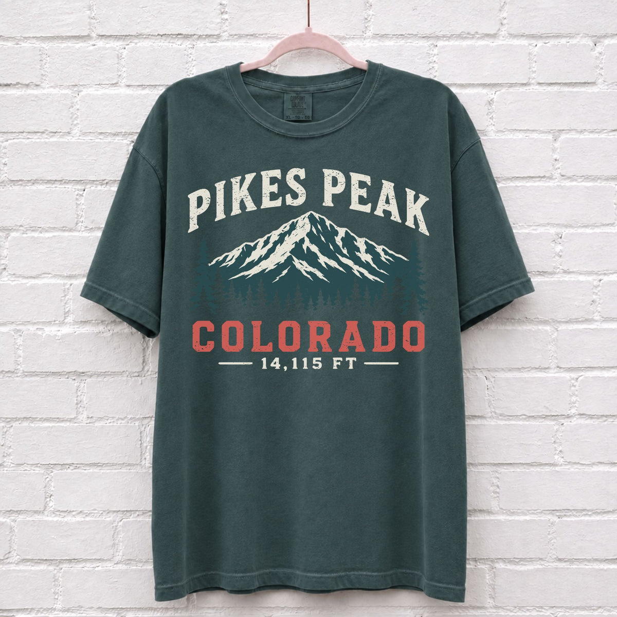 Pikes Peak Colorado T-Shirt – alternate product view
