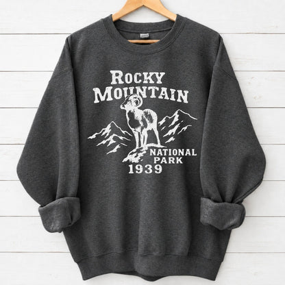 Rocky Mountain National Park Vintage Sweatshirt