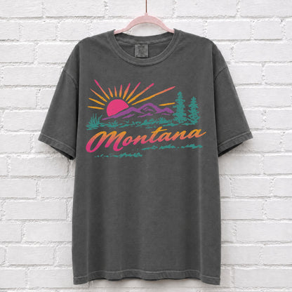 Vintage 80s Montana Graphic T-Shirt